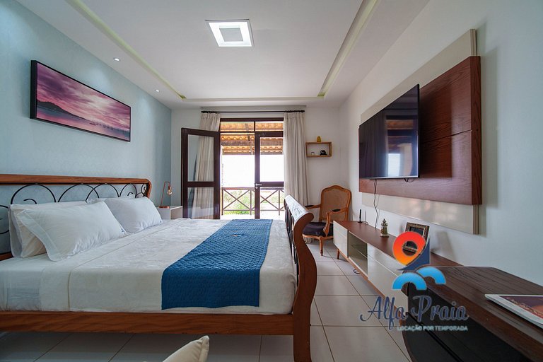 Mansion ocean view and pool in Porto das Dunas