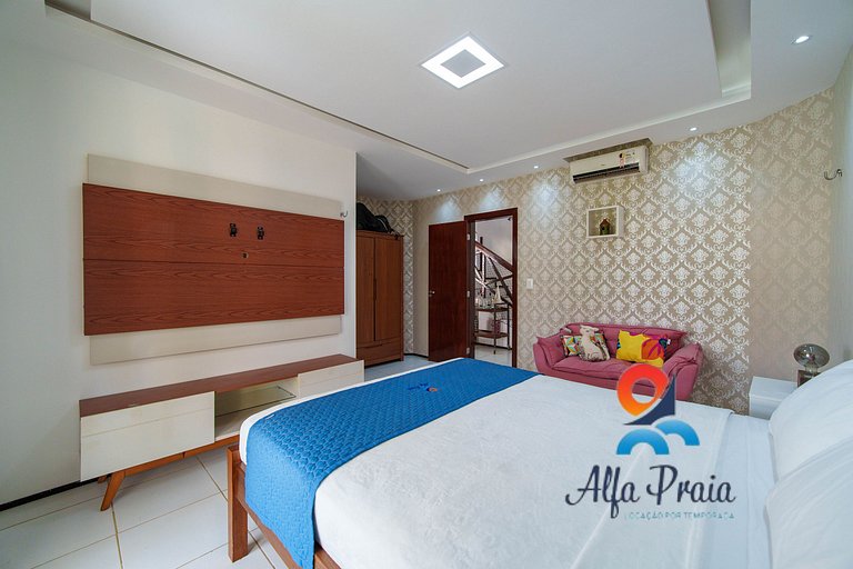 Mansion ocean view and pool in Porto das Dunas