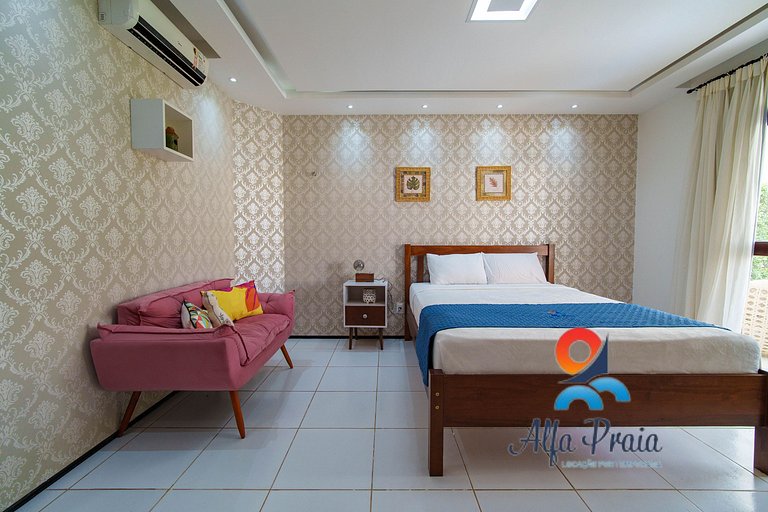 Mansion ocean view and pool in Porto das Dunas