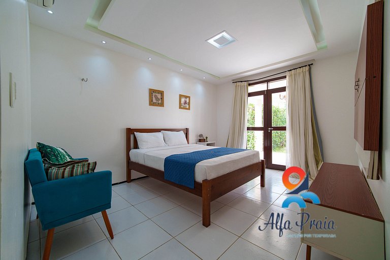 Mansion ocean view and pool in Porto das Dunas
