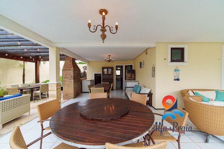 Mansion ocean view and pool in Porto das Dunas